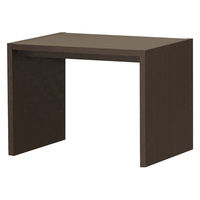 大洋 Shelfit オーダーコンソール 幅800×奥行595×高さ602mm ダークブラウン OC6080 DD DB 1台（直送品）