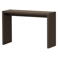 大洋 Shelfit オーダーコンソール 幅900×奥行295×高さ602mm ダークブラウン OC6090 R DB 1台（直送品）