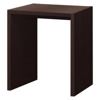 大洋 Shelfit オーダーコンソール 幅600×奥行445×高さ702mm ダークブラウン OC7060 D DB 1台（直送品）