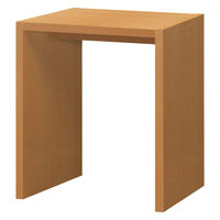 大洋 Shelfit オーダーコンソール 幅600×奥行445×高さ702mm ミディアムブラウン OC7060 D MB 1台（直送品）