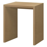 大洋 Shelfit オーダーコンソール 幅600×奥行445×高さ702mm スモーキーブラウン OC7060 D SMB 1台（直送品）