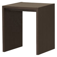 大洋 Shelfit オーダーコンソール 幅600×奥行595×高さ702mm ダークブラウン OC7060 DD DB 1台（直送品）