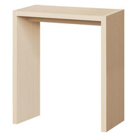 大洋 Shelfit オーダーコンソール 幅600×奥行295×高さ702mm ライトナチュラル OC7060 R LN 1台（直送品）