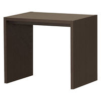 大洋 Shelfit オーダーコンソール 幅800×奥行595×高さ702mm ダークブラウン OC7080 DD DB 1台（直送品）