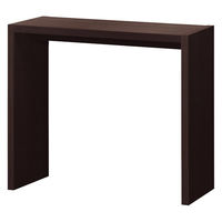 大洋 Shelfit オーダーコンソール 幅800×奥行295×高さ702mm ダークブラウン OC7080 R DB 1台（直送品）