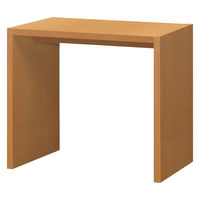 大洋 Shelfit オーダーコンソール 幅800×奥行445×高さ702mm ミディアムブラウン OC7080 D MB 1台（直送品）