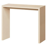 大洋 Shelfit オーダーコンソール 幅800×奥行295×高さ702mm ライトナチュラル OC7080 R LN 1台（直送品）