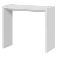 大洋 Shelfit オーダーコンソール 幅800×奥行295×高さ702mm ホワイトウッド OC7080 R WW 1台（直送品）