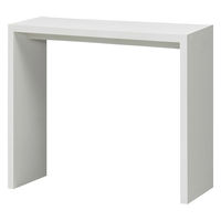 大洋 Shelfit オーダーコンソール 幅900×奥行295×高さ702mm ホワイト OC7090 R WH 1台（直送品）