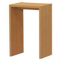 大洋 Shelfit オーダーコンソール 幅600×奥行445×高さ883mm ミディアムブラウン OC9060 D MB 1台（直送品）