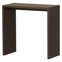 大洋 Shelfit オーダーコンソール 幅900×奥行445×高さ883mm ダークブラウン OC9090 D DB 1台（直送品）