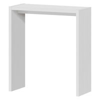 大洋 Shelfit オーダーコンソール 幅800×奥行295×高さ883mm ホワイトウッド OC9080 R WW 1台（直送品）