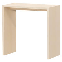 大洋 Shelfit オーダーコンソール 幅900×奥行445×高さ883mm ライトナチュラル OC9090 D LN 1台（直送品）