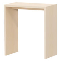 大洋 Shelfit オーダーコンソール 幅800×奥行445×高さ883mm ライトナチュラル OC9080 D LN 1台（直送品）