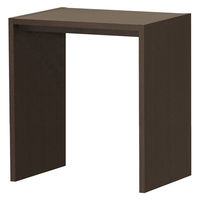 大洋 Shelfit オーダーコンソール 幅800×奥行595×高さ883mm ダークブラウン OC9080 DD DB 1台（直送品）