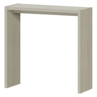 大洋 Shelfit オーダーコンソール 幅900×奥行295×高さ883mm グレーオーク OC9090 R GO 1台（直送品）