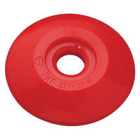 新潟精機 コノエ ダブル 赤 W-2-10 4975846838185 1パック(10個)（直送品）