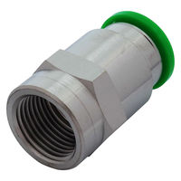 新潟精機 チューブ継手メスストレート PCF12-03 1個（直送品）