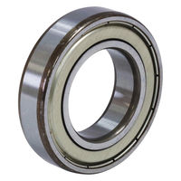 新潟精機 ボールベアリング両面シールド 6006ZZ 1個（直送品）