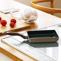 軽い フライパン たまご焼き IH・ガス火対応 ダイヤモンドコーティング加工 ピンクゴールド アスクル オリジナル