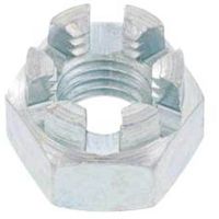 SUNCO ユニクロ 溝付きナット(高形(2種 M36 (1本入) N0-00-0C20-0360-0000-01 1箱(1本)（直送品）