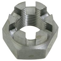 SUNCO 三価ホワイト 溝付きナット(高形(2種 細目 M16ホソメ1.5 (100本入) N0-00-0C24-0160-0000-03（直送品）