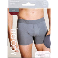 BOODY メンズ エブリデイ ボクサー アッシュ Sサイズ 1枚入 EXASSS 1枚（直送品）