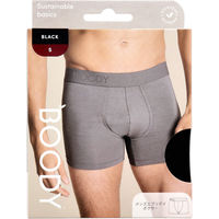 BOODY メンズ エブリデイ ボクサー ブラック Sサイズ 1枚入 EXBLSS 1枚（直送品）