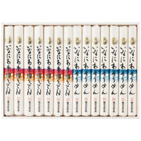 寛文五年堂 <2025年お中元>いなにわ手綯うどん・いなにわそうめん詰合せ DW-50 1個（直送品）