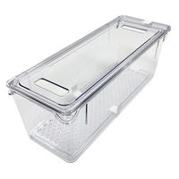 小久保工業所 野菜保存容器 すのこ付き 透明 M KKー647 1個