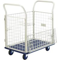 ヨドノ ポータブルカー 金網張 101F 1台 557-8814（直送品）