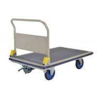 ヨドノ パレットカー 折り畳み式 フットブレーキ付 501BA 1台 563-6436（直送品）