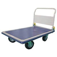 ヨドノ パレットカー 折り畳み式 空気入タイヤ付 501A-AR 1台 563-6423（直送品）