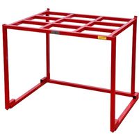 ワコーパレット ネスティングラック 逆ネスティングボックス 間口1650×奥行1200×高さ1270mm WGN-1412-T4 1台（直送品）