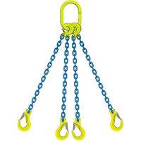 マーテック MARTEC 4本吊りチェンスリングセットTL4ーEGKNAー13 L=1.5m TL4-EGKNA-13 1セット（直送品）