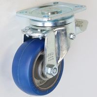 シシクSISIKUアドクライス 自在旋回金具 固定金具 重荷重用プレスキャスタ LH-ALBS-100K-1-ST 1個（直送品）