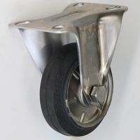 シシクSISIKUアドクライス 自在旋回金具 固定金具 ステンレスキャスタ(中荷重用) SUNK-150SW 1個（直送品）