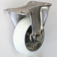 シシクSISIKUアドクライス 自在旋回金具 固定金具 ステンレスキャスタ(中荷重用) SUNK-150SWUW 1個（直送品）