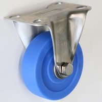 シシクSISIKUアドクライス 自在旋回金具 固定金具 ステンレスキャスタ(中荷重用) 金具のみ SUNK-200 1個（直送品）