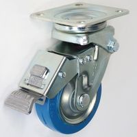 シシクSISIKUアドクライス 自在旋回金具 固定金具 緩衝スプリングキャスタI(センターコイルタイプ) SAJB-100SST 1個（直送品）