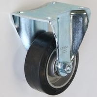 シシクSISIKUアドクライス 自在旋回金具 固定金具 重荷重用プレスキャスタ BH-ALEV-100K-1 1個（直送品）