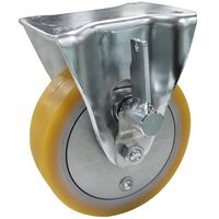 シシクSISIKUアドクライス 自在旋回金具 固定金具 重荷重用キャスタ(ドラムブレーキ付) BH-GTH-160K-TB 1個（直送品）