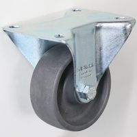 シシクSISIKUアドクライス 自在旋回金具 固定金具 耐熱車輪付キャスタ(スチール製金具・ステンレス製金具) B-POHI-100G 1個（直送品）