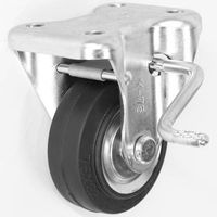 シシクSISIKUアドクライス 固定金具 スタンダードプレスキャスタ(中荷重用) 金具のみ KB-200 1個（直送品）