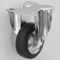 シシクSISIKUアドクライス 固定金具 スタンダードプレスキャスタ(中荷重用) 金具のみ KK-100 1個（直送品）