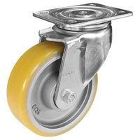 シシクSISIKUアドクライス 自在旋回金具 固定金具 重荷重用キャスタ(ドラムブレーキ付) LH-GTH-160K 1個（直送品）