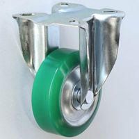 シシクSISIKUアドクライス 固定金具 スタンダードプレスキャスタ(中荷重用) UWKK-100 1個（直送品）