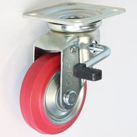 シシクSISIKUアドクライス 自在旋回金具 スタンダードプレスキャスタ(中荷重用) LWJB-150 1個（直送品）