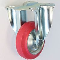 シシクSISIKUアドクライス 固定金具 スタンダードプレスキャスタ(中荷重用) LWKK-100 1個（直送品）