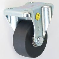 シシクSISIKUアドクライス 自在旋回金具 固定金具 静電気帯電防止キャスタI(中荷重用金具) MCDK-100 1個（直送品）